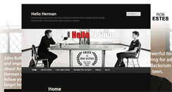 Desktop Screenshot of hellohermanthemovie.com