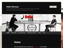 Tablet Screenshot of hellohermanthemovie.com